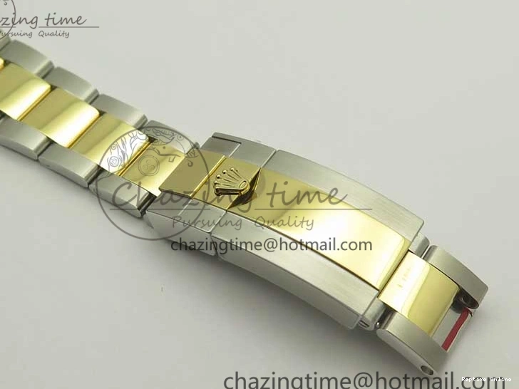 0504 GMT Master II 116713 GMF 904L Steel Edition Green Dial on SS YG Bracelet A Lightweight 3386